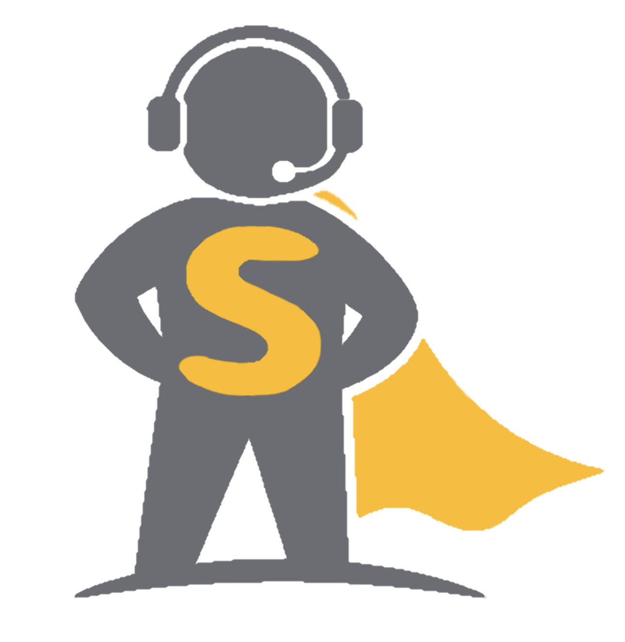 Super Helpful IT Hero Logo